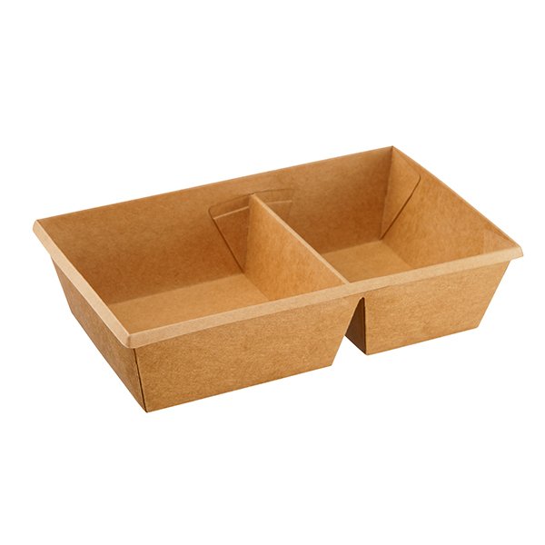 Trays with sections