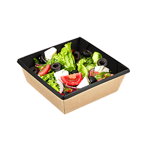 Salads and snacks trays