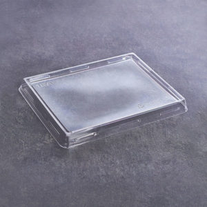 Transparent flat lid for OneClick 500 ml