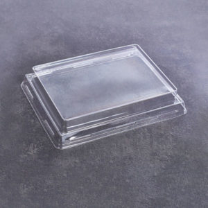 Transparent flat lid for OneClick 250 ml