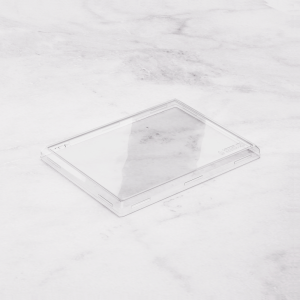 Transparent flat lid for OneClick 1000 ml
