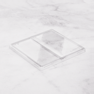 Transparent flat lid for OneClick 1200 ml tray 2 sections