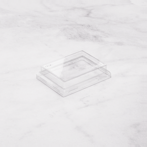 Transparent flat lid for OneClick 400 ml